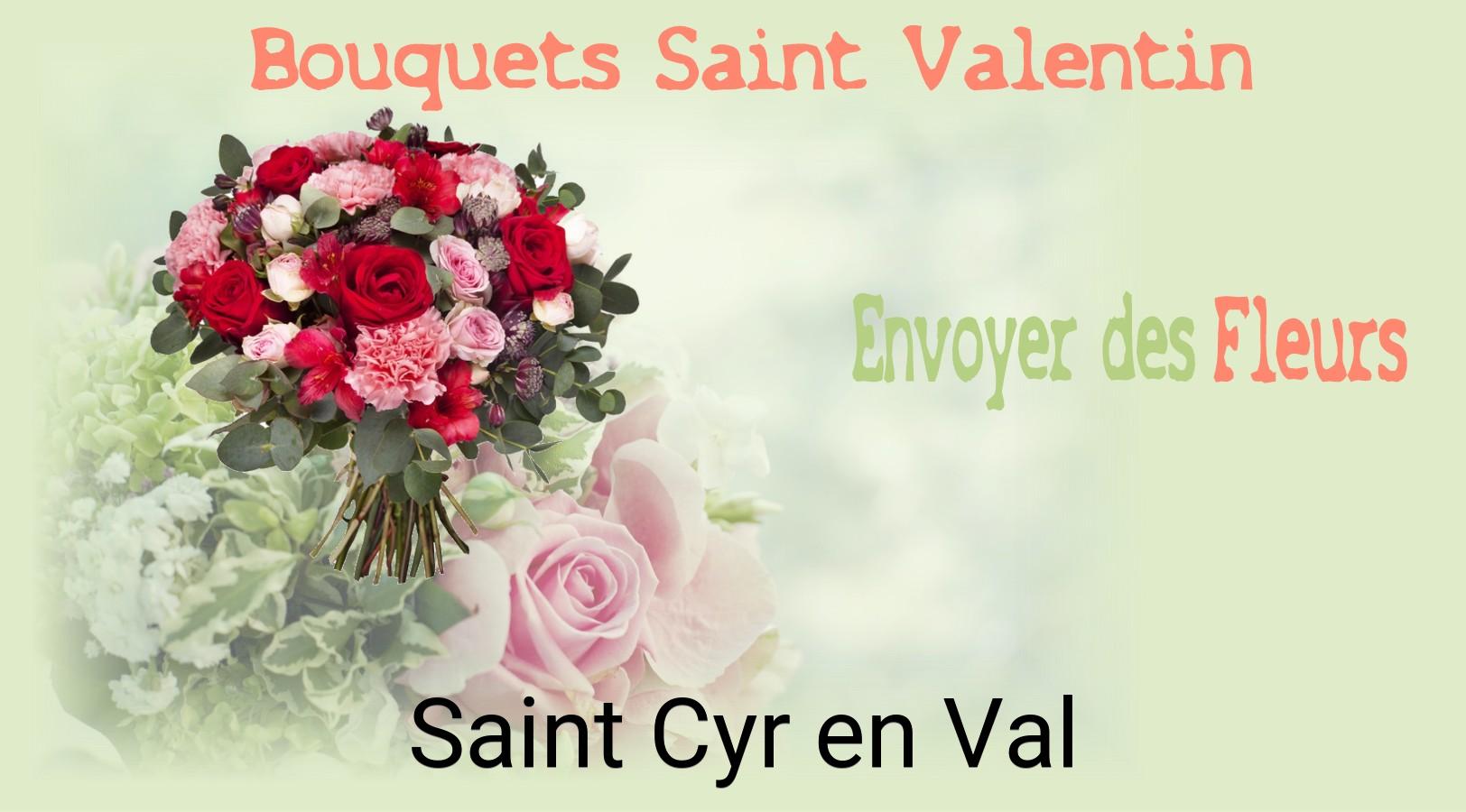 Roses de Saint-Valentin livrées à Saint-Cyr-en-Val